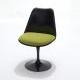 Saarinen Tulip Chair, Black Shell and Base